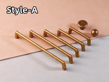 Load image into Gallery viewer, Antique Bronze Cabinet Pulls & Knobs | Modern Hardware for Kitchen, Dresser & Wardrobe
