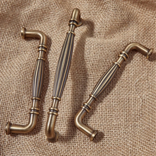 Load image into Gallery viewer, Vintage, Aged Brass & Antique Bronze Knobs, Pulls & Handles | Drawer, Cabinet, Kitchen, Dresser & Wardrobe Door Hardware
