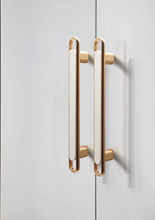 Load image into Gallery viewer, 3.78"-8.8" Gold, White & Black Gold Knobs, Pulls & Handles | Dresser, Drawer, Kitchen & Cabinet Hardware