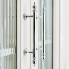 Load image into Gallery viewer, 3.78"-10" Brushed Brass Pulls, Knobs & Handles | Drawer, Dresser, Kitchen & Cabinet Door Hardware