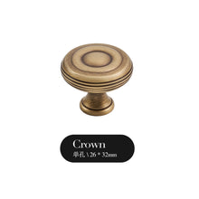 Load image into Gallery viewer, 3.78"-6.3" Antique Bronze Solid Brass Knobs, Pulls & Handles | Cabinet, Drawer, Kitchen & Dresser Hardware