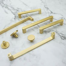 Load image into Gallery viewer, 3.78"-7.55" High Quality Solid Brass Knobs, Pulls & Handles | Kitchen, Cabinet, Drawer, Dresser & Wardrobe Hardware