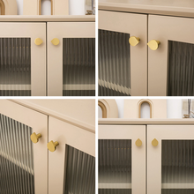 Load image into Gallery viewer, 3.78", 5.0", 8.8" Solid Brass Drawer Handles | Modern Kitchen & Cupboard Pulls, Dresser, Cabinet & Wardrobe Knobs