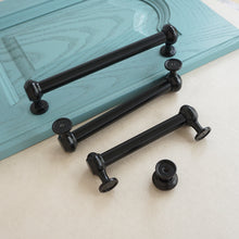 Load image into Gallery viewer, Black American Door Pull Handle Cabinet Pull Handle Metal Door Pull Handle Dresser Pull Handle
