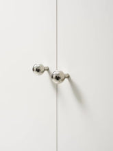 Load image into Gallery viewer, Titanium Silver Spherical Cabinet Knob, Recessed Minimalist French Decor Single‑Hole Metal Drawer Pull