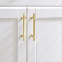 Load image into Gallery viewer, 2.5", 3", 3.78", 5", 7.55" Solid Brass Cabinet Handles | Dresser & Drawer Pulls, Kitchen Cupboard & Closet Wardrobe Knobs