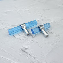 Load image into Gallery viewer, Blue Acrylic Knobs & Pulls | Customized Dresser, Cabinet Door & Bathroom Handles, Hardware