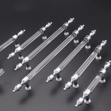 Load image into Gallery viewer, Art Decor Clear Acrylic & Chrome Crystal Knobs, Pulls & Handles | Cabinet, Drawer, Kitchen, Dresser, Bathroom & Door Hardware
