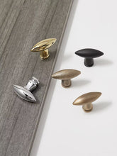 Load image into Gallery viewer, French High‑End Single‑Hole Brass Drawer Pulls, Modern Minimalist Light Luxury Handles for Kitchen Cabinet and Wardrobe Doors