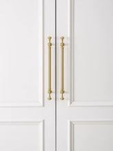 Load image into Gallery viewer, Light Luxury French Vintage Brass Umbrella Curved Long Pulls, Handles for Drawers, Wardrobes and Shoe Cabinets