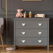 Load image into Gallery viewer, Cute Bear Ceramic Knobs | Colorful Dresser & Kitchen Cupboard Knobs, Drawer & Cabinet Handles, Furniture Hardware