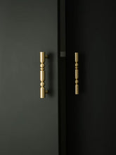 Load image into Gallery viewer, French Vintage Brass Long Pull Handles, Nanyang Style Hardware for Cabinets and Wardrobes