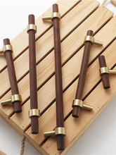 Load image into Gallery viewer, Adjustable Walnut Wood & Beech Pulls, Knobs & Handles | Drawer, Cupboard, Cabinet & Dresser Hardware