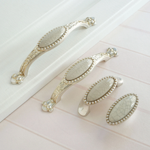 Load image into Gallery viewer, 2.5"-5" Chic Antique Silver Knobs, Pulls & Handles | Drawer, Dresser, Kitchen Cabinet & Closet Hardware