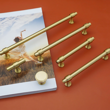 Load image into Gallery viewer, Solid Brass Knobs, Pulls & Handles | Cabinet, Dresser, Drawer, Kitchen & Wardrobe Hardware