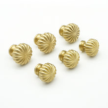 Load image into Gallery viewer, Brass knobs Cabinet Handles | Wardrobe, Dresser & Drawer Pulls, Cupboard Knobs