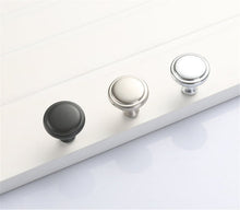 Load image into Gallery viewer, Modern Chrome, Black & Brushed Nickel Drawer Pulls | Kitchen Cabinet Handles, Dresser Knobs & Wardrobe Handles | Cabinet Hardware