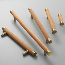 Load image into Gallery viewer, Modern Chinese Style Light Luxury Solid Wood Pull Handles - For Cabinet Doors Drawers Wardrobes