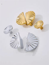 Load image into Gallery viewer, Solid Brass Round Sun Knobs & Pulls | Gold Chrome | Cabinet, Drawer, Dresser & Kitchen Hardware