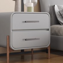 Load image into Gallery viewer, 3.78"-5" Leather Knobs, Pulls & Handles (Orange, Gray, White, Black) | Cabinet Door, Dresser, Drawer & Kitchen Hardware