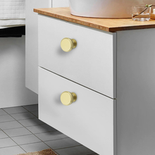 Load image into Gallery viewer, Solid Brass Knobs, Pulls & Handles | Cabinet, Dresser, Drawer, Kitchen & Wardrobe Hardware