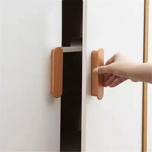 Load image into Gallery viewer, 2.5"-7.56" Simple Beech, Walnut, Ash & Oak Solid Wood Knobs & Pulls | Drawer, Cupboard, Cabinet & Wardrobe Handles
