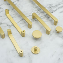 Load image into Gallery viewer, 3.78"-7.55" High Quality Solid Brass Knobs, Pulls & Handles | Kitchen, Cabinet, Drawer, Dresser & Wardrobe Hardware
