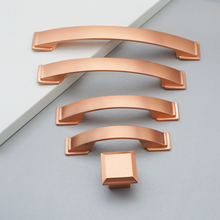 Load image into Gallery viewer, 3"-6.3" Brushed Copper Knobs, Pulls & Handles | Drawer, Cabinet, Dresser & Kitchen Cupboard Furniture Hardware
