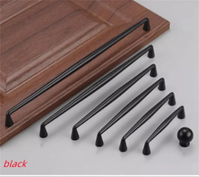 Load image into Gallery viewer, Brass Pulls, Knobs & Handles (Black, Gray, Coffee Bronze) | Cabinet, Kitchen, Drawer, Dresser & Wardrobe Hardware
