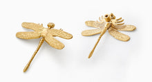 Load image into Gallery viewer, Dragonfly Brass Knob - Single Hole Cabinet Drawer Handle for Living Room Wardrobe Furniture