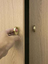 Load image into Gallery viewer, Minimalist Brass Small Pull Handles, Simple Creative Hardware for Cabinets, Wardrobes and Shoe Cabinets