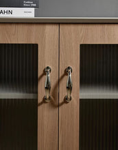 Load image into Gallery viewer, French Titanium Silver Solid Brass Cabinet Pulls, Premium Small Handles for Drawer, Shoe Cabinet, Wardrobe & Walnut Bookcase
