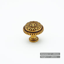 Load image into Gallery viewer, 2.5"-3.78" (64-96mm) Antique Coffee Vintage Knobs, Pulls & Handles | Dresser, Drawer, Cabinet, Kitchen & Door Hardware