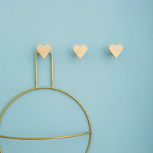 Load image into Gallery viewer, Solid Brass Loving Heart Hook - Decor & Wall Use (Coat/Hat)