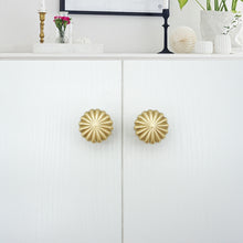 Load image into Gallery viewer, Brass knobs Cabinet Handles | Wardrobe, Dresser & Drawer Pulls, Cupboard Knobs