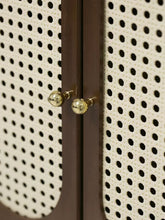 Load image into Gallery viewer, Mid-Century Gold Silver Brass Mini Knobs, Small Handles for Gift Boxes, Desktop Storage & Tea Cabinets