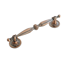 Load image into Gallery viewer, 3.78" (96mm), 5.0" (128mm) Antique Copper & Bronze Pulls | Rustic Chic Drawer, Cabinet, Dresser & Kitchen Handles