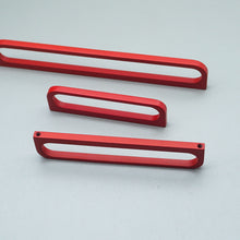 Load image into Gallery viewer, 3.78"-12.6" Red Hollow Knobs, Pulls & Handles | Drawer, Kitchen, Dresser & Cabinet Door Hardware