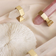 Load image into Gallery viewer, Luxury Crystal Modern T Bar Cabinet Handles | Adjustable Drawer Pulls for Wardrobe & Cabinet Door Knobs