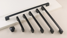 Load image into Gallery viewer, 3.78", 5", 6.3", 7.55", 8.8", 12.5" Brushed Nickel, Black & Chrome Dresser Pulls | Drawer Handles, Kitchen Cabinet Pulls