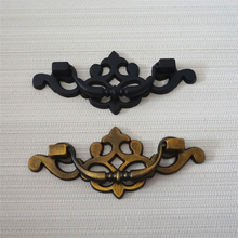 Load image into Gallery viewer, 2.5" (64mm) Vintage Black & Antique Bronze Drop Bail Pulls & Handles | Dresser, Drawer, Kitchen Cabinet & Furniture Hardware