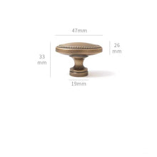 Load image into Gallery viewer, American Vintage Brass Small Pulls, French Mid-Century New Chinese Handles for Kitchen Cabinets & Wardrobes