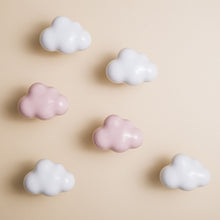 Load image into Gallery viewer, Ceramic Cloud Knobs | Colorful Drawer Pulls & Cabinet Handles for Dresser, Kitchen Cupboard | Cabinet Hardware