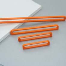 Load image into Gallery viewer, 3.78"-12.6" Orange Hollow Knobs, Pulls & Handles | Drawer, Kitchen, Dresser & Cabinet Door Hardware