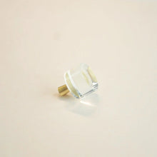 Load image into Gallery viewer, Clear Crystal Cabinet Knobs - Glass Drawer Pulls with Screws