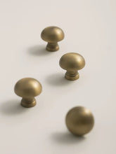 Load image into Gallery viewer, Vintage Mushroom Cabinet Knob, Antique Bronze Single Hole Small Hardware Pull for Wardrobe Dresser Drawer