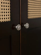 Load image into Gallery viewer, Maximalist Brass Cabinet Handles, Electroplated Rust-Proof Recessed 3D Titanium Silver Drawer Pulls