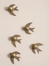 Load image into Gallery viewer, Creative Brass Swallow‑Shaped Cabinet Pulls, Antique Bronze Vintage Drawer Handles for Kids Room