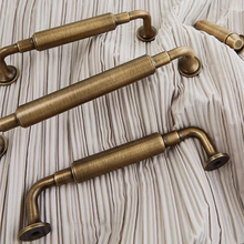 Load image into Gallery viewer, Aged Brass & Antique Bronze Knobs, Pulls & Handles (Vintage Look) | Cabinet, Kitchen, Drawer & Dresser Hardware