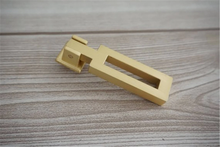 Load image into Gallery viewer, 1.1", 2.5" (28, 64mm) Brushed Gold Brass Drop Pulls | Dresser & Drawer Knobs, Cabinet Door Handles, Hardware